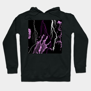 waves and lightning Hoodie